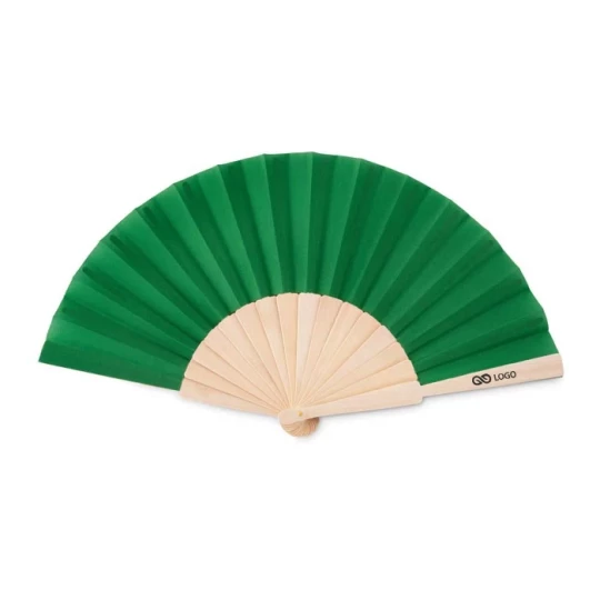 Wachlarz FANNY WOOD - Zielony