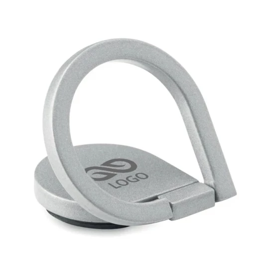Uchwyt na telefon DROP RING - Srebrny