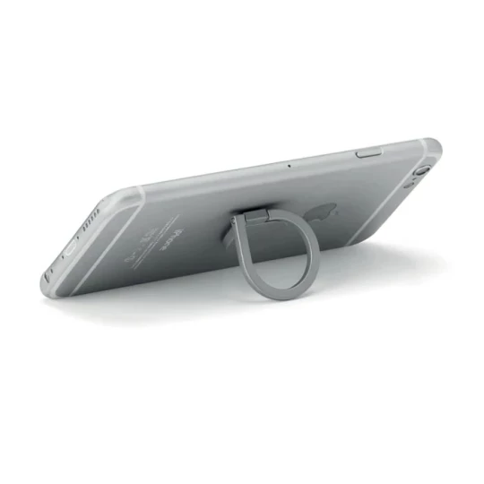 Uchwyt na telefon DROP RING - Srebrny