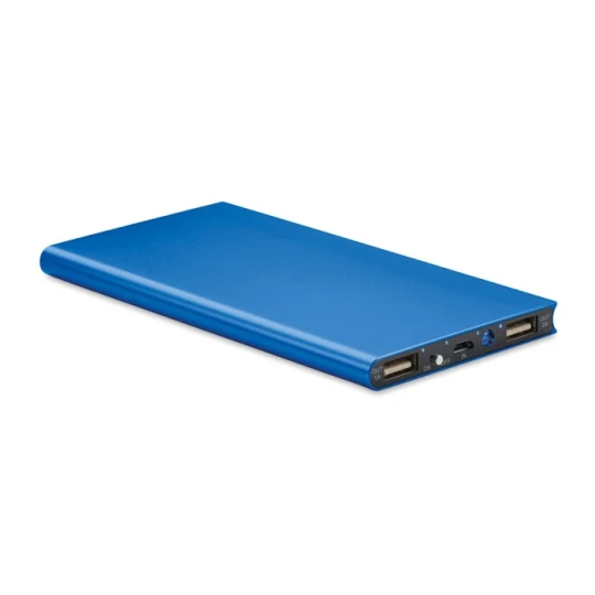 Power bank 8000mAh - POWERFLAT8 - Niebieski