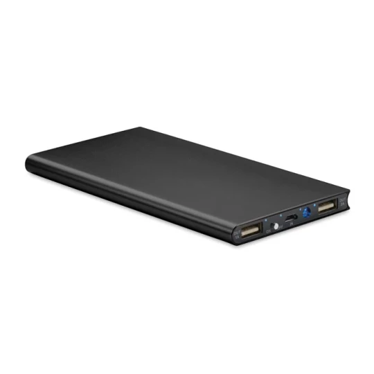 Power bank 8000mAh - POWERFLAT8 - Czarny
