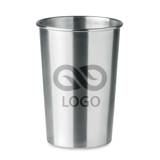 Kubek 350ml BONGO - srebrny mat