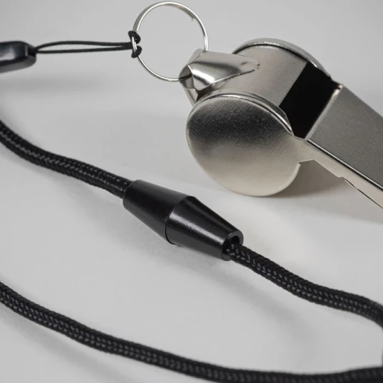 Metalowy gwizdek XIULA - Srebrny