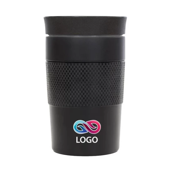 Kubek termiczny Husavik 320 ml -  Czarny