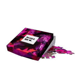 Puzzle w pudełku kartonowym