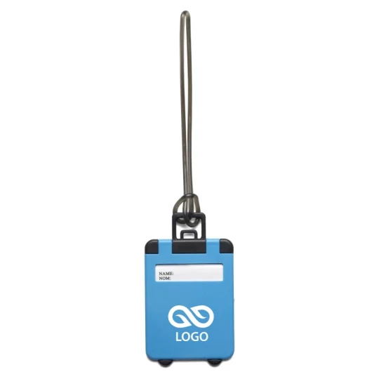 Zawieszka do bagażu - Błękitny