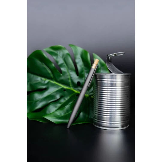 Długopis z aluminium z recyklingu Randall - Czarny