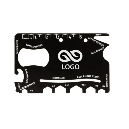 Dalton Narzędzie wielofunkcyjne, 9 funkcji - Czarny