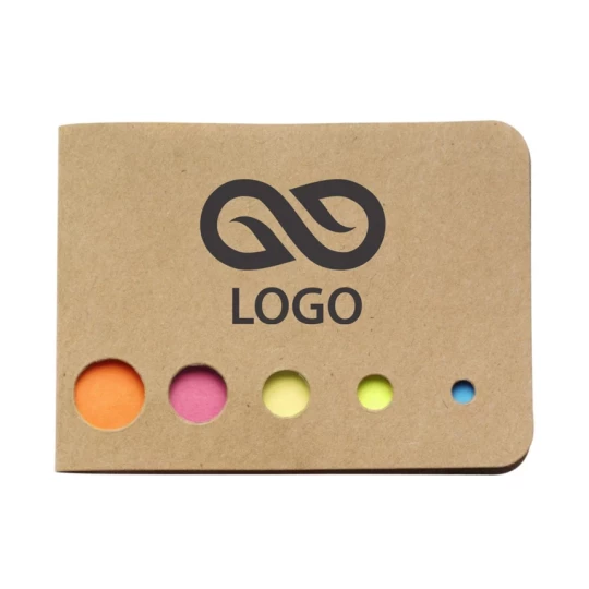 Zestaw do notatek, karteczki samoprzylepne - neutralny