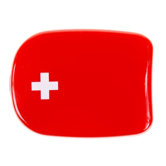 Apteczka w plastikowym opakowaniu, 5 el. - Czerwony