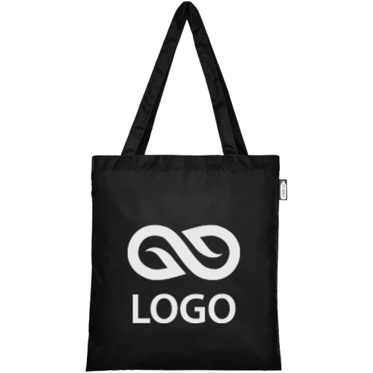 Sai Torba na zakupy z plastiku z recyclingu  - Czarny