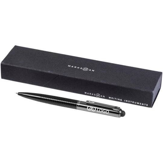 Długopis ze stylusem Dash - Czarny