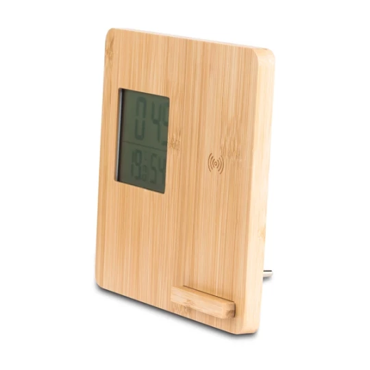 Stacja pogodowa z ładowarką Hixon - Beżowy