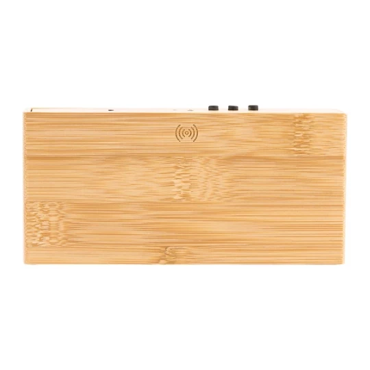 Ładowarka indukcyjna z zegarem i termometrem Conti - Beżowy