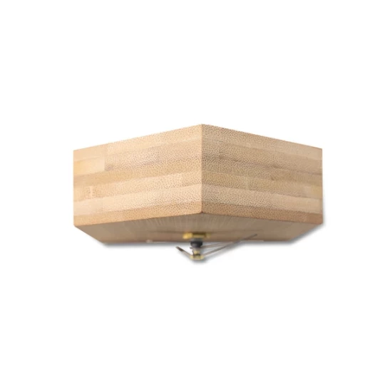 Zegar bambusowy La Casa - Brązowy