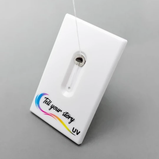 Lusterko z nicią dentystyczną Looky - Biały