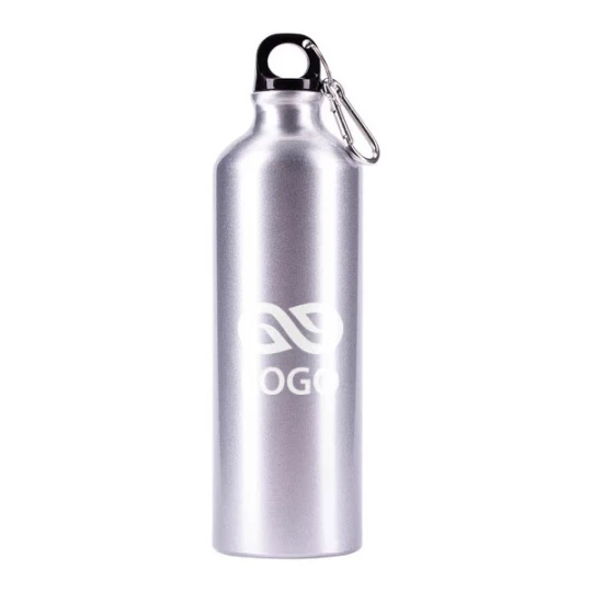 Bidon aluminiowy Easy Tripper 800 ml - Srebrny