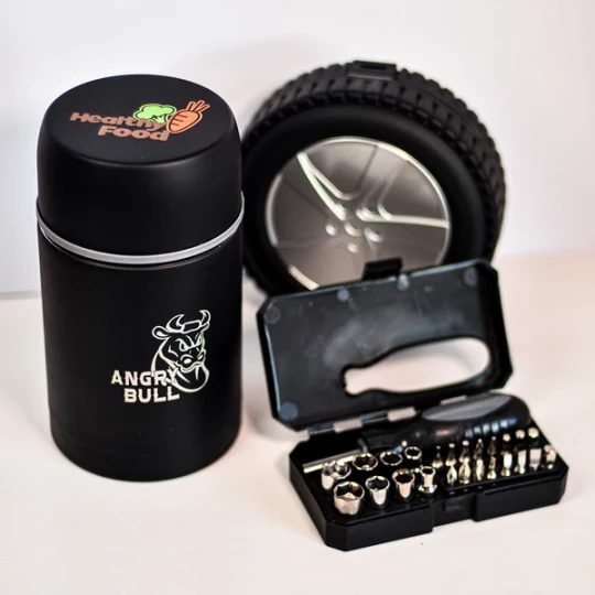 Pojemnik próżniowy 800 ml Termo - Czarny