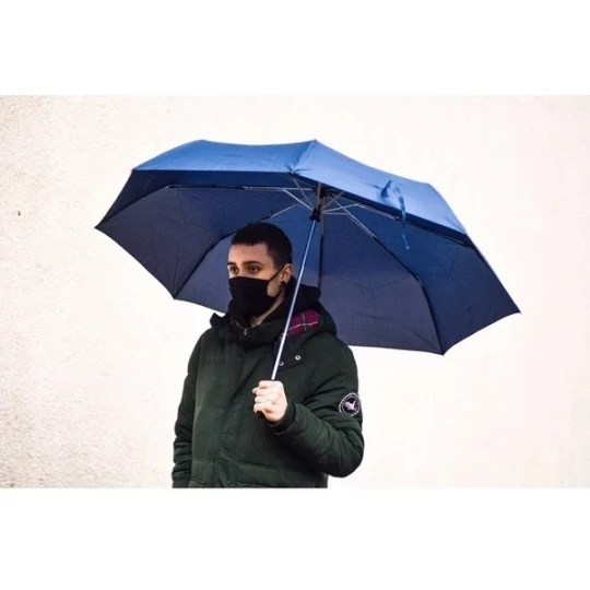 Składany parasol sztormowy VERNIER - Granatowy