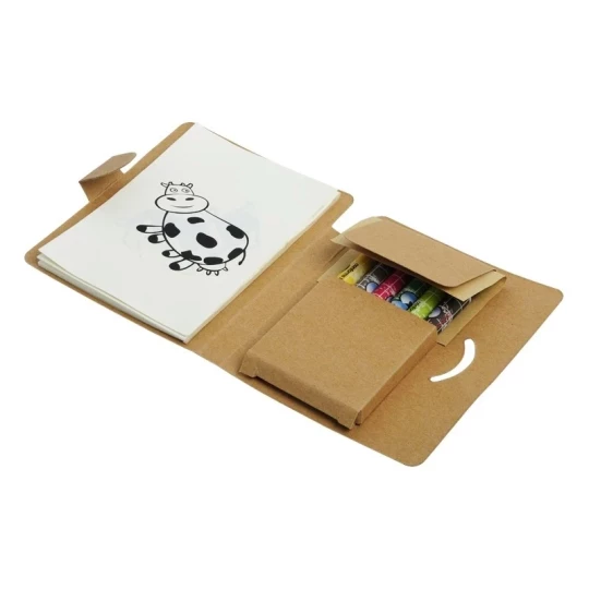 Zestaw do kolorowania Happy - Brązowy