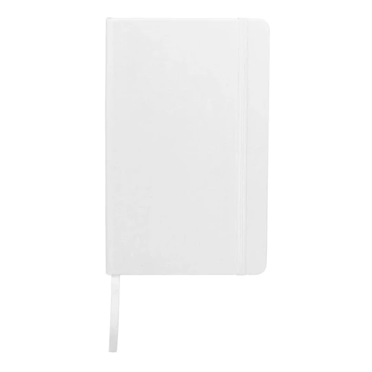 Notatnik w kratkę Asturias - Biały