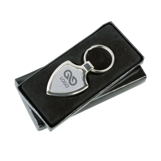 Brelok metalowy Emblem - Srebrny