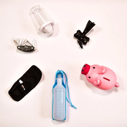 Zestaw narzędzi do roweru Biker - Czarny