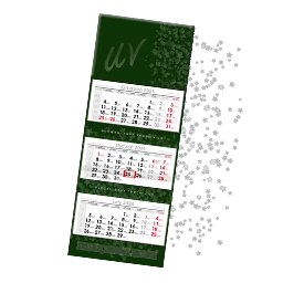 Kalendarze Premium lakier UV