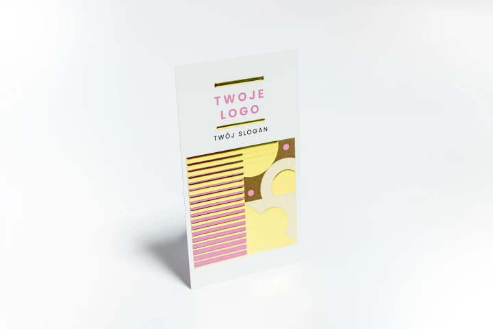 Wizytówki Premium złoto/srebro+UV