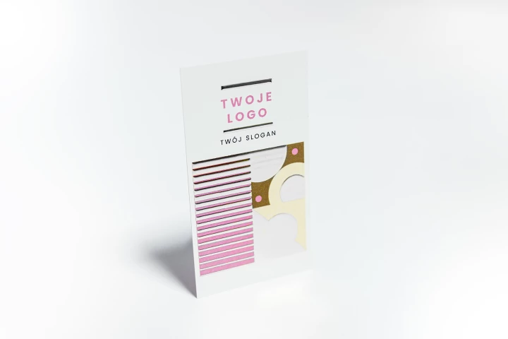 Wizytówki Premium złoto/srebro+UV