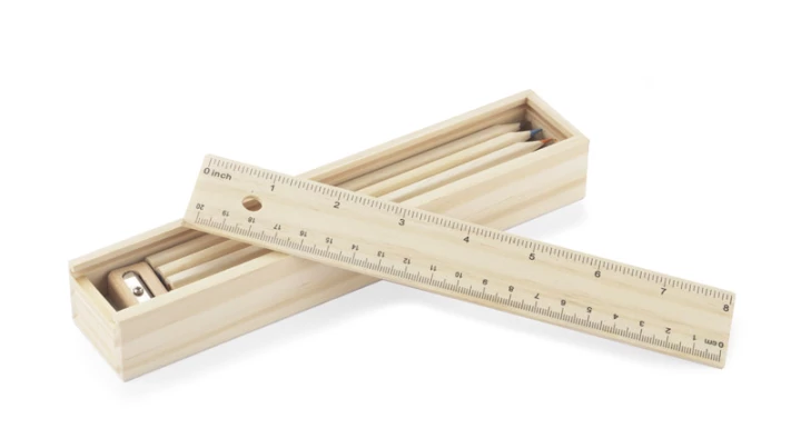 Piórnik z kredkami 12 szt. KRASI 