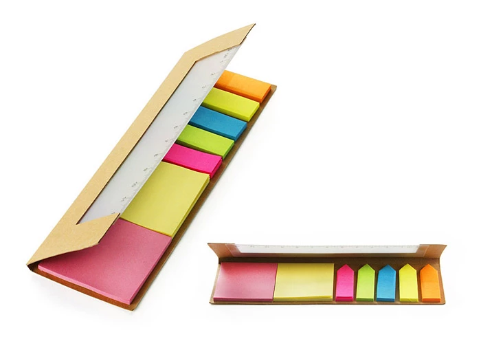 Linijka z karteczkami RECO 