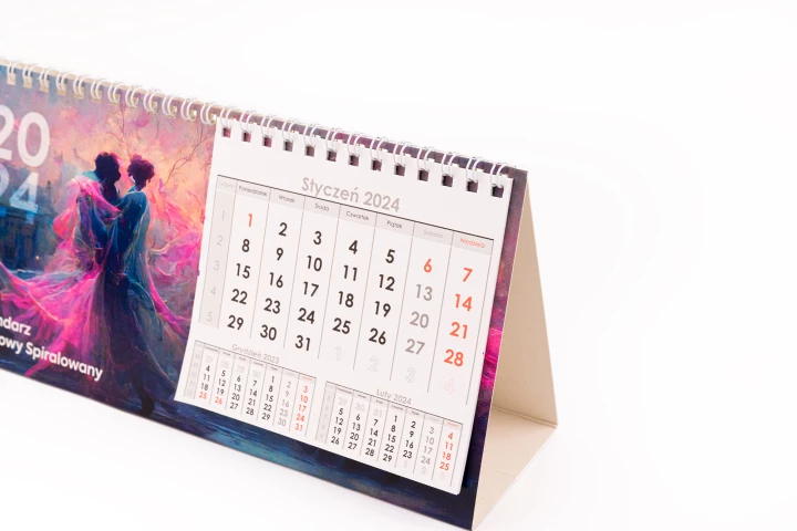 Biurkowy spiralowany