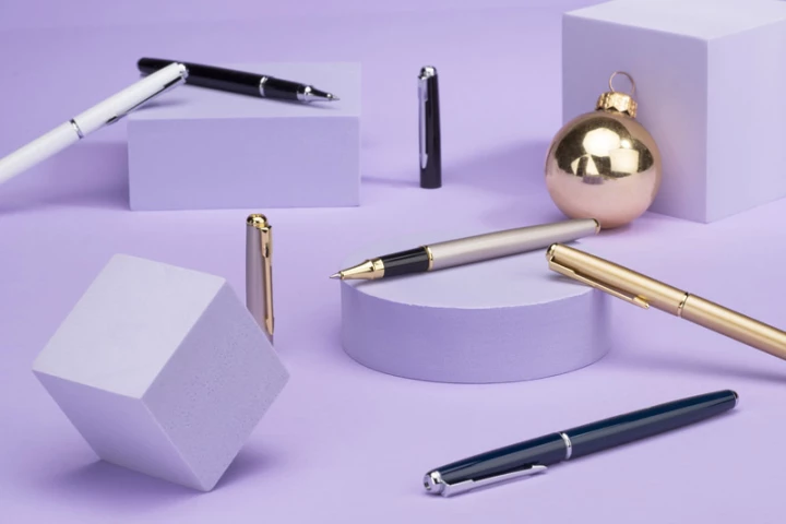 Pióro kulkowe GLOW GOLD 