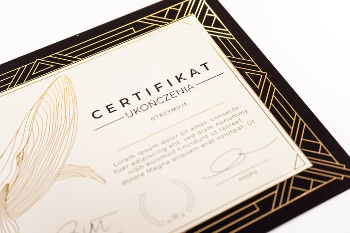 Dyplomy/Certyfikaty Premium