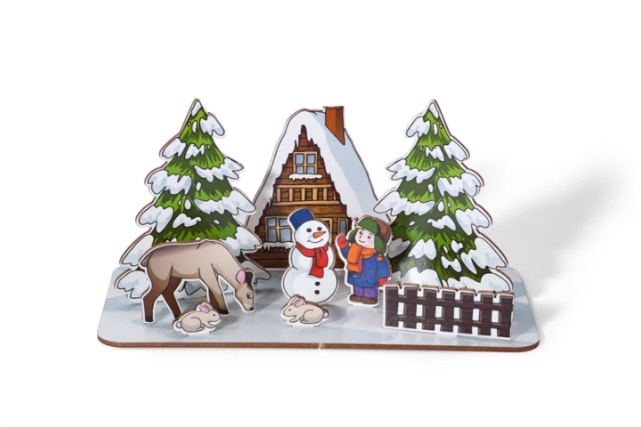 Dekoracja świąteczna ZIMA 