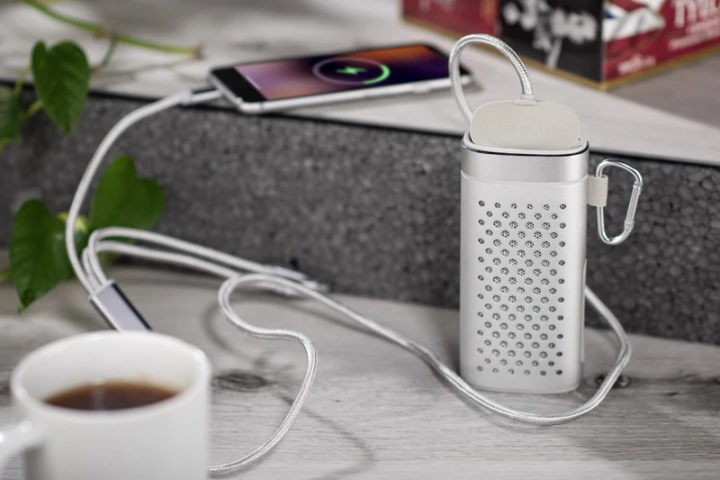 Głośnik bezprzewodowy z power bankiem SOUND 4000 mAh 