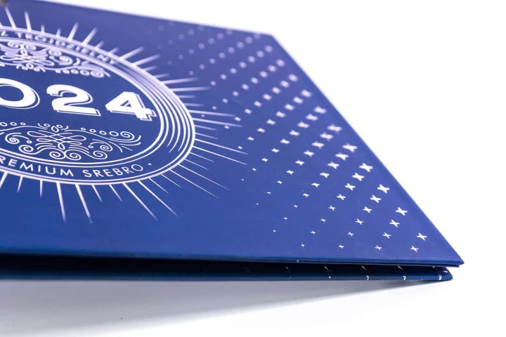 Kalendarze Premium srebro