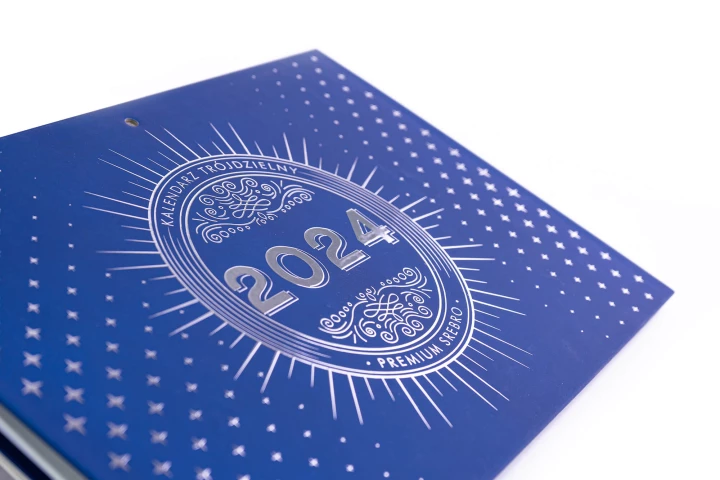 Kalendarze Premium srebro