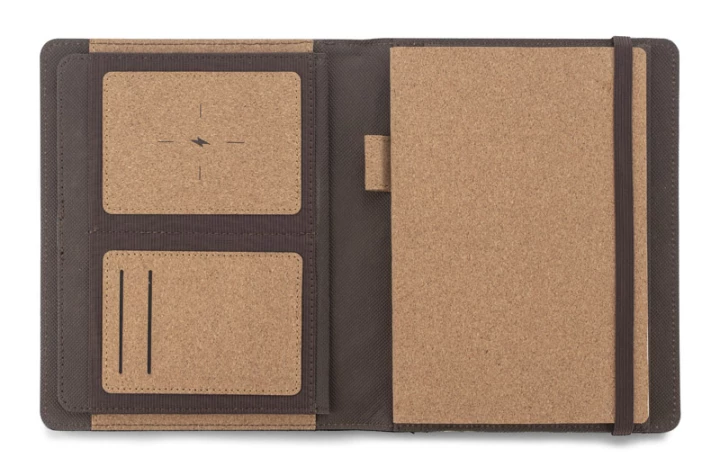 Teczka z ładowarką indukcyjną CHARCO A5 