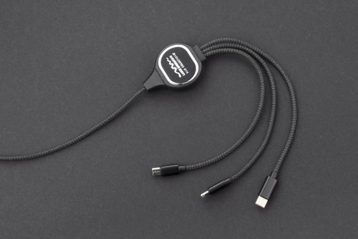 Kabel USB 3 w 1 LUX 