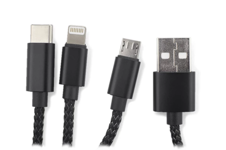 Kabel USB 3 w 1 LUX 