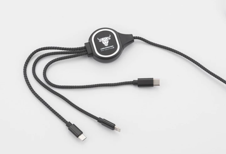 Kabel USB 3 w 1 LUX 