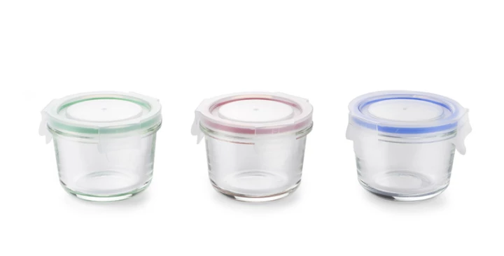 Zestaw słoiczków szklanych PESTO 3 x 120 ml 