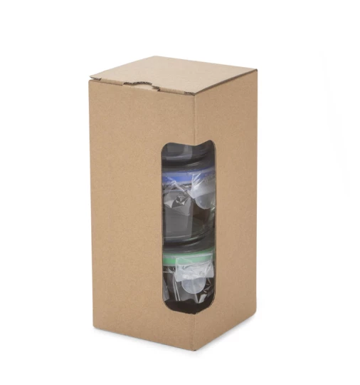 Zestaw słoiczków szklanych PESTO 3 x 120 ml 