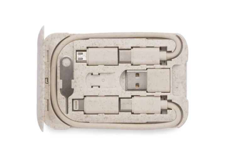 Stojak do telefonu z kablami do ładowania OLIN 