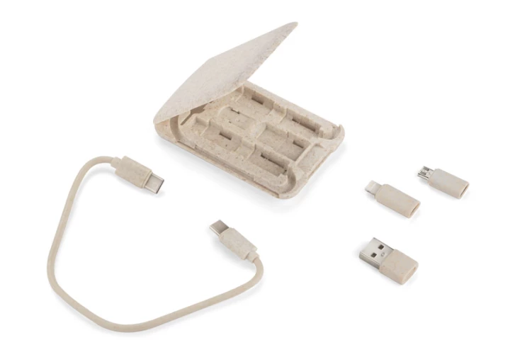 Stojak do telefonu z kablami do ładowania OLIN 