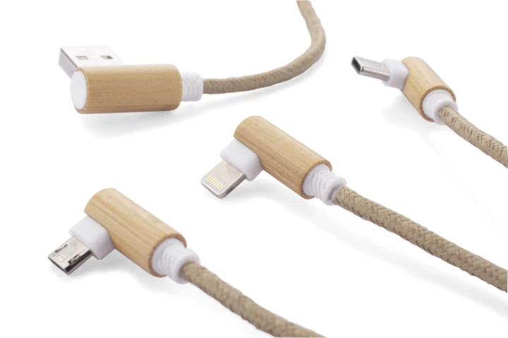 Kabel USB 3 w 1 FLAX 