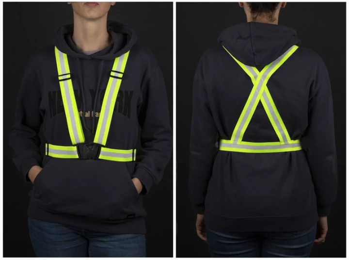 Szelki odbijające światło REFI 