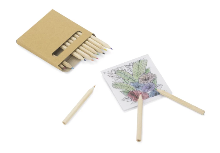 Kredki z kolorowanką LOTI 